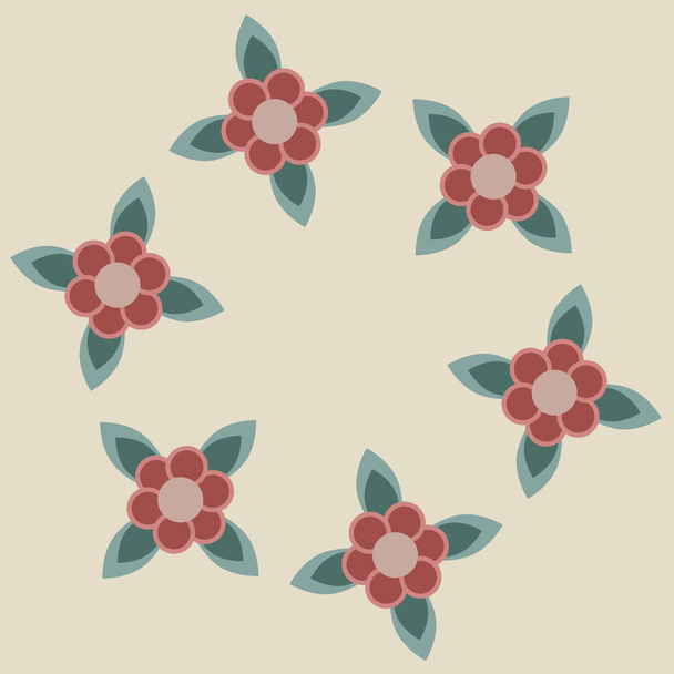 floral wallpaper - Vektor, kép