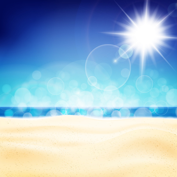 Seascape for summer holidays design.  - Vector, Image