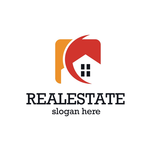 Real estate logo ikonu vektor - Vektor, obrázek