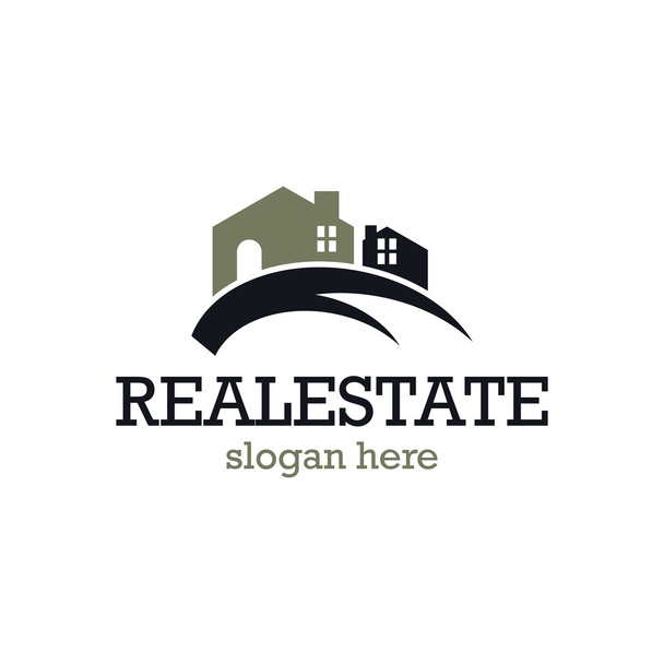 Real estate logo icon vector - Vector, Image