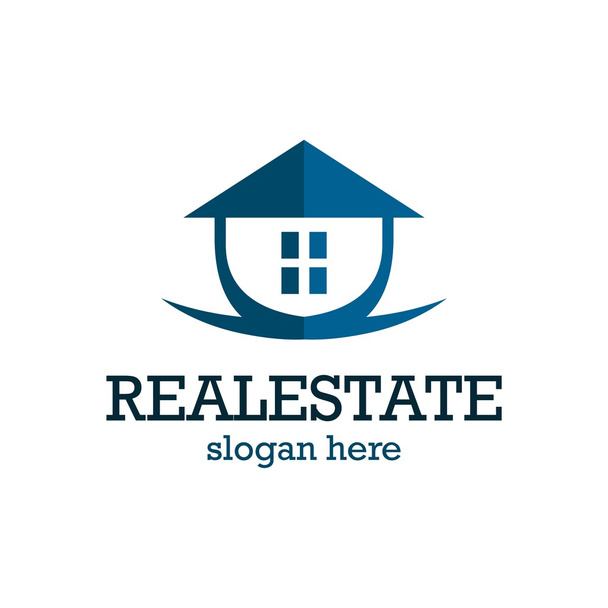 Real estate logo ikonu vektor - Vektor, obrázek