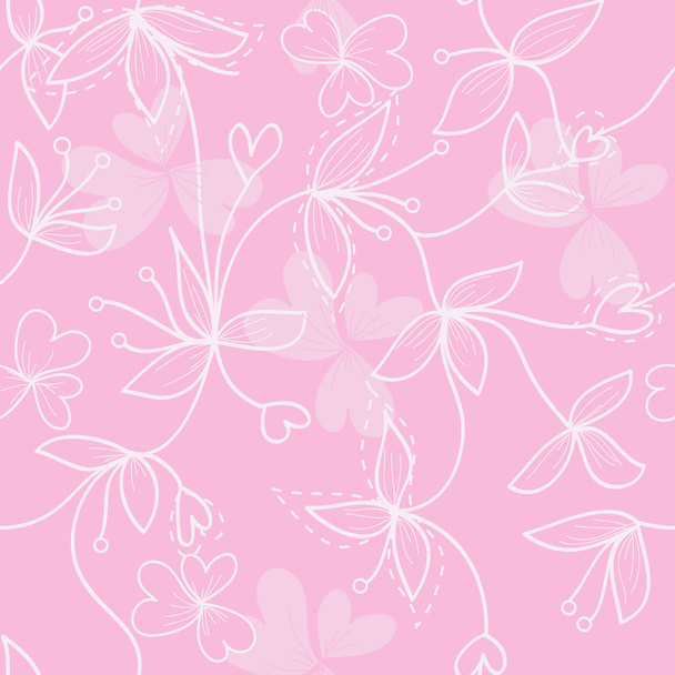 Pink background - Vector, Image