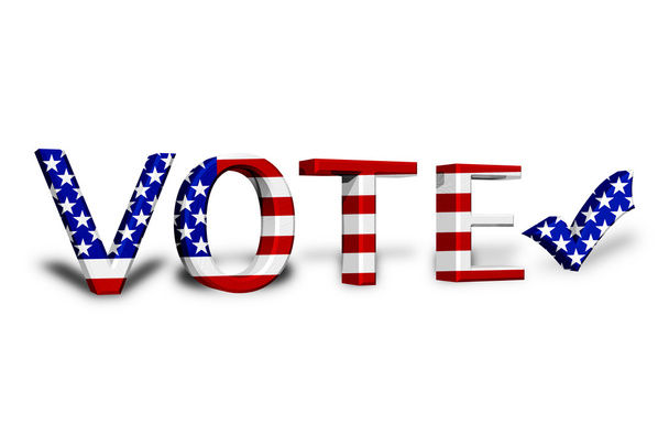 Amerikai szavazás - Fotó, kép