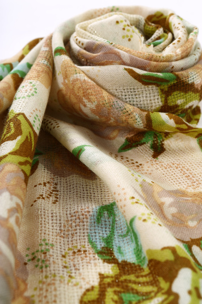 Chinese style pattern made of fabric scarves - Photo, Image