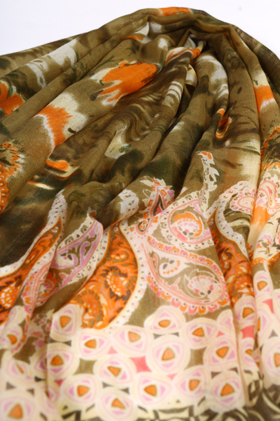Китайский стиль узора из тканевых шарфов
 - Фото, изображение