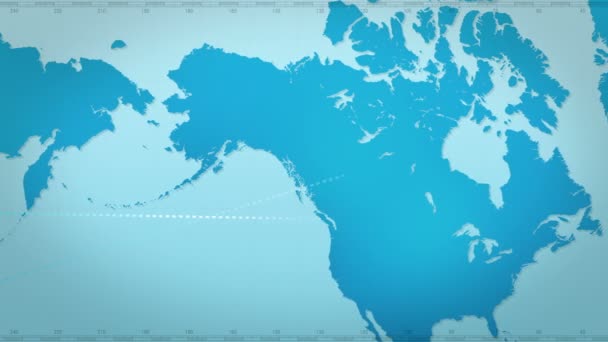 Repülőgép körül World Map. Tour. 1 - Felvétel, videó