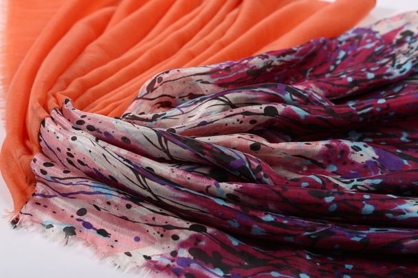 Chinese stijl patroon gemaakt van stof sjaals - Foto, afbeelding