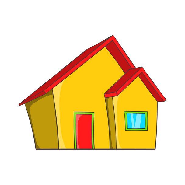 Real estate icon, cartoon style - Vecteur, image
