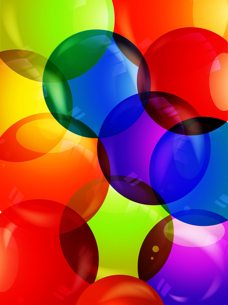 Colourful bubble close up background - Vecteur, image