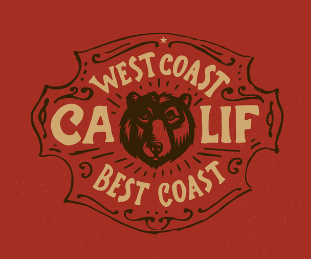 Costa Oeste Melhores gráficos Costa Oeste
 - Vetor, Imagem