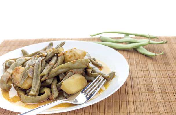 Dish of green beans - Photo, Image