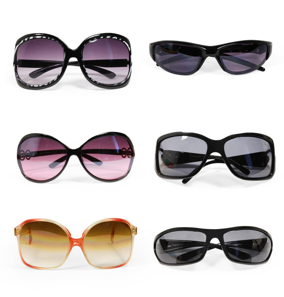 Collection of sunglasses isolated - Photo, Image