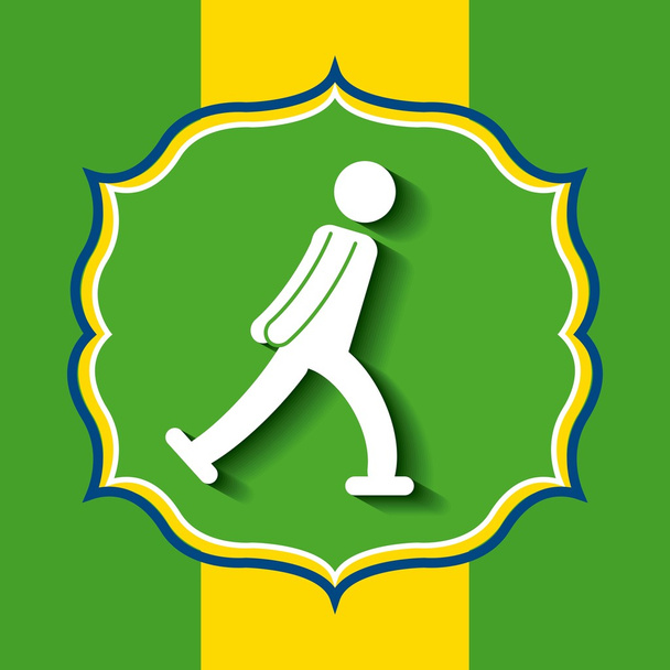 Brazil and the Olympic sports  - Vector, Image