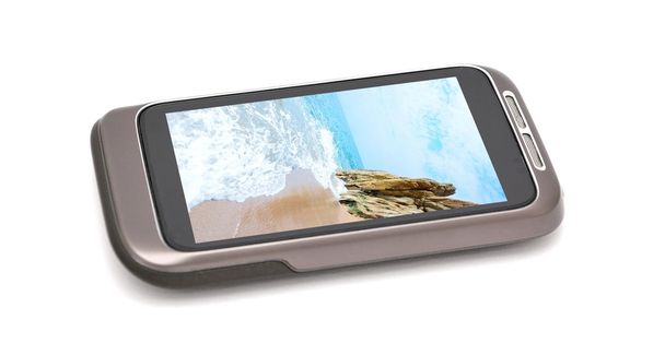 Smartphone s přírodní obrazovky tapeta - Fotografie, Obrázek