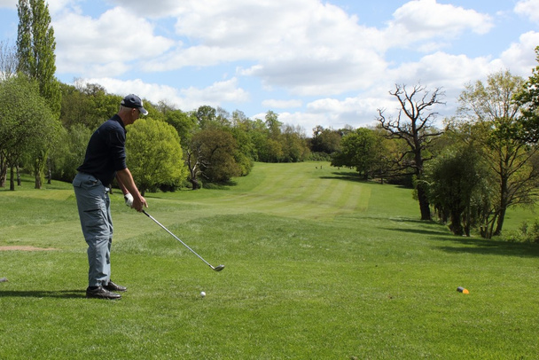 Jugar al golf
 - Foto, Imagen