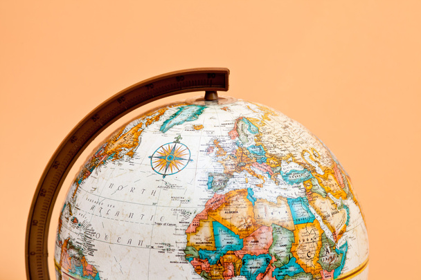 The globe closeup with Africa and Europe - Foto, Imagem