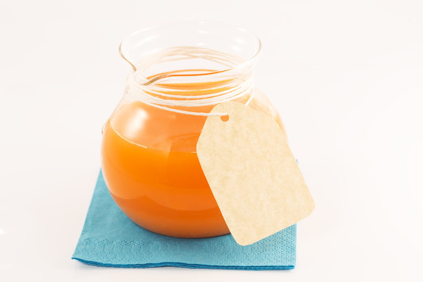 Carrot juice in a jar - Foto, immagini