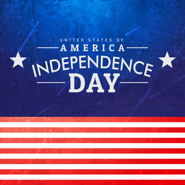Amerika 'nın bağımsızlık günü - Vektör, Görsel