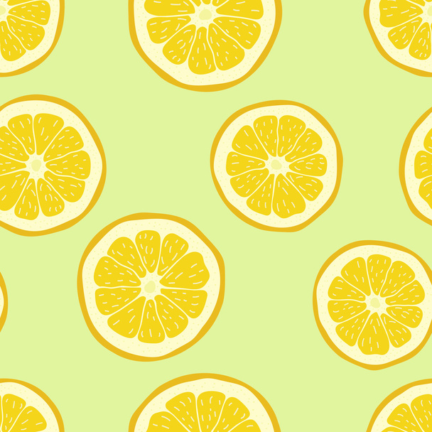 Seamless Pattern from oranges - Διάνυσμα, εικόνα