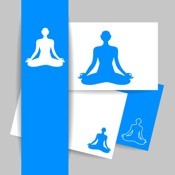yoga lotos segno modello
 - Vettoriali, immagini