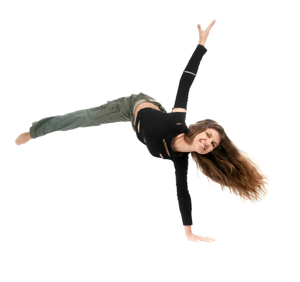 Young woman dancing - Foto, Imagen