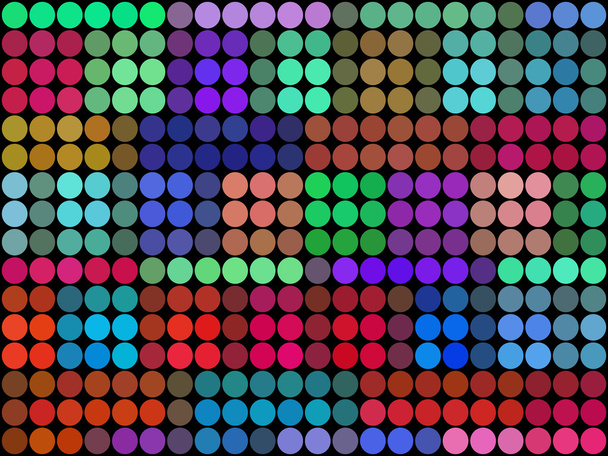 Colores bajo poli círculo estilo vector mosaico fondo
 - Vector, Imagen