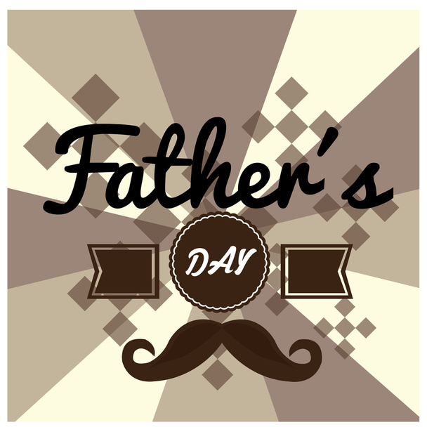 Happy father's day - Vektor, kép