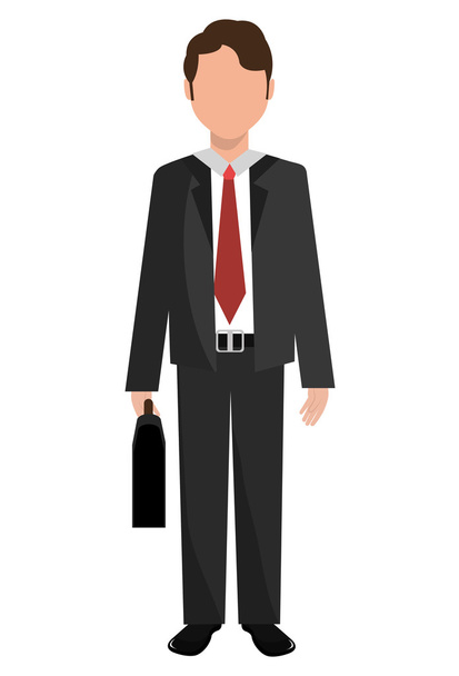 avatar homme d'affaires vue de face, graphique vectoriel
 - Vecteur, image