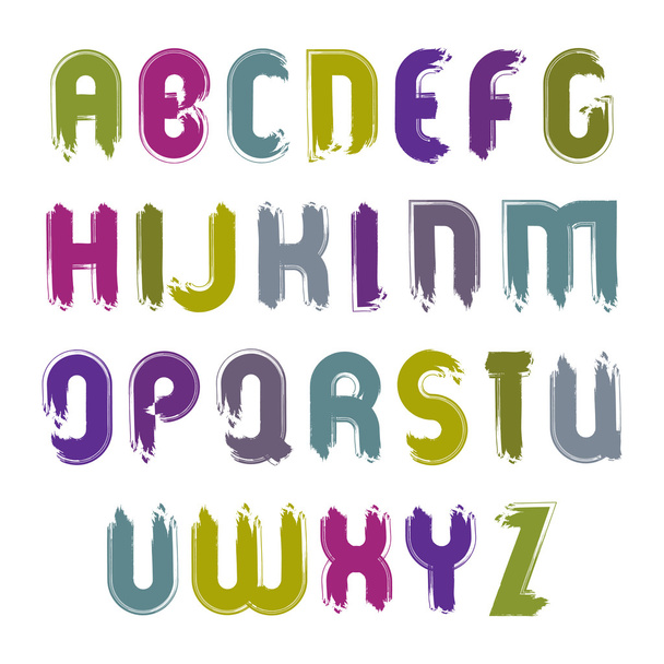 Alphabet letters set - Vector, Image