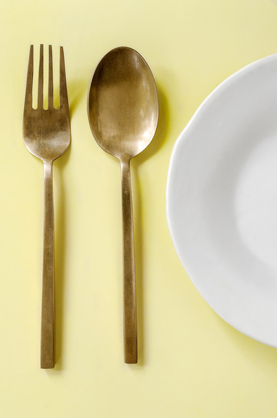cuillère et fourchette - Photo, image