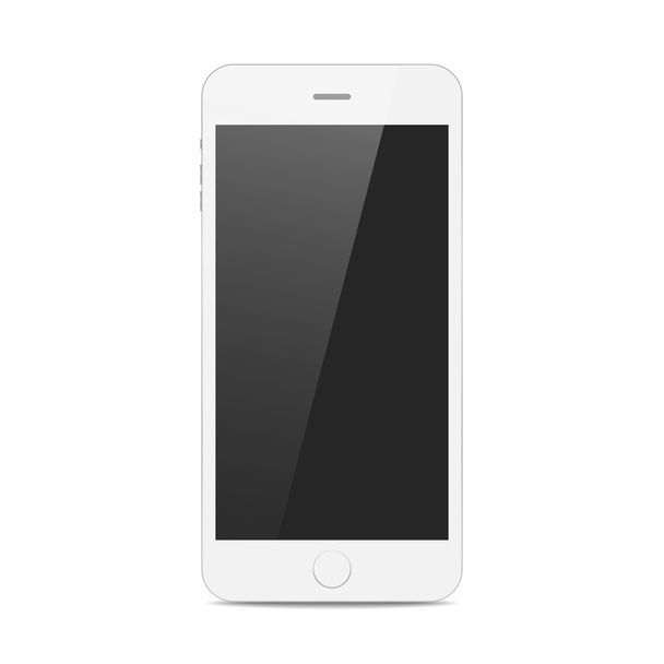  Smart phone with shadow - Vector, Image