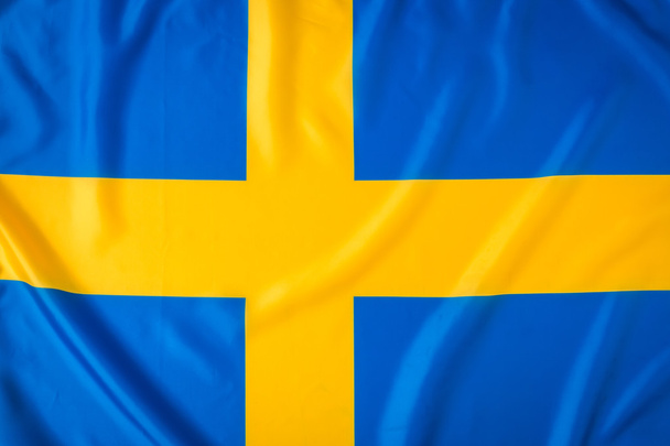 Flag of Sweden .,High definition images - Fotoğraf, Görsel