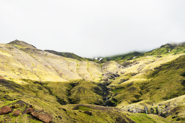 Mountains with green moss - 写真・画像