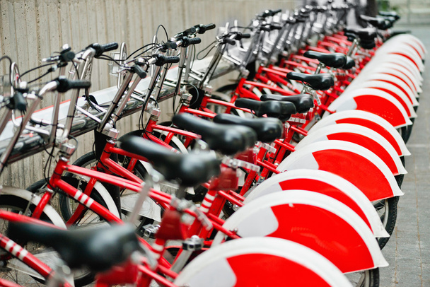 σύστημα αυτόματης μίσθωσης ποδηλάτων  - Φωτογραφία, εικόνα