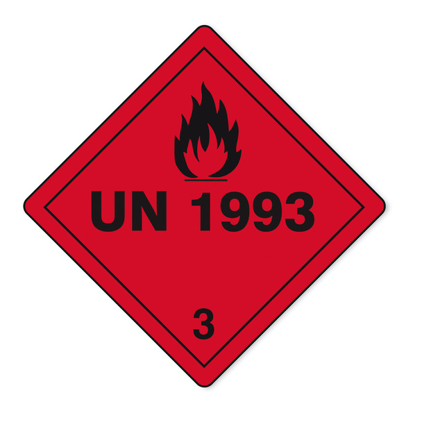 Gefahrstoffe Zeichen Symbol entzündliche Schädel radioaktive Gefahr Feuer - Vektor, Bild