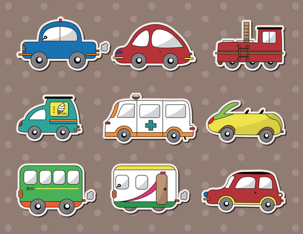 car stickers - Vector, imagen