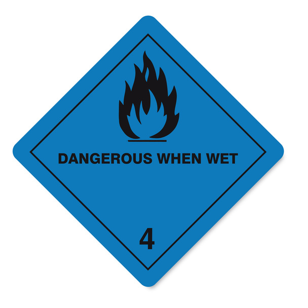 Vaaralliset aineet merkkejä ikoni syttyvä kallo radioaktiivinen vaara tulipalo
 - Vektori, kuva