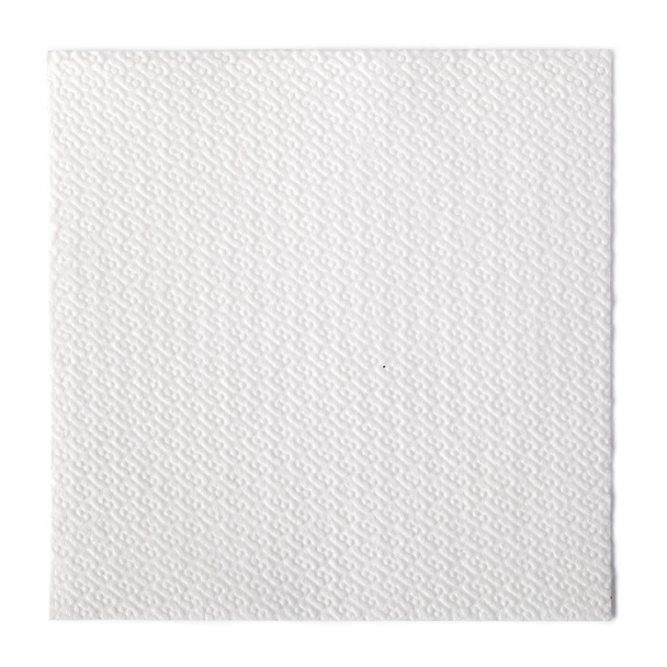 Servilleta de papel aislada sobre fondo blanco
  - Foto, Imagen