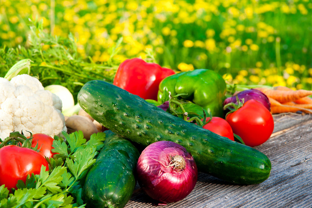 Fresh vegetables - Foto, afbeelding