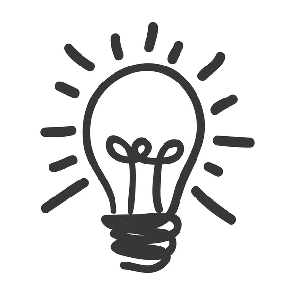 Light bulb icon. Energy design. Vector graphic - Vector, Image