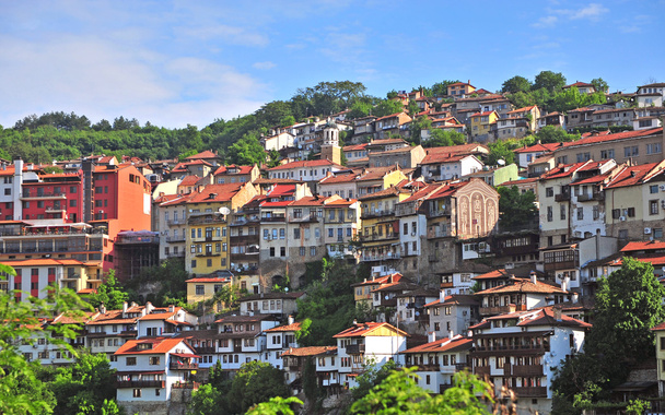 Barevné domy Veliko Tarnovo - Fotografie, Obrázek