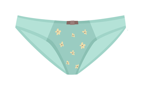 Bikini underpants vector icon. - Vector, Image