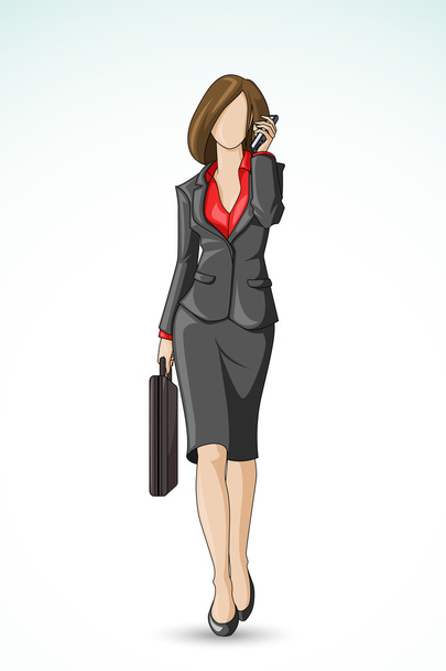 Business Woman - Vetor, Imagem