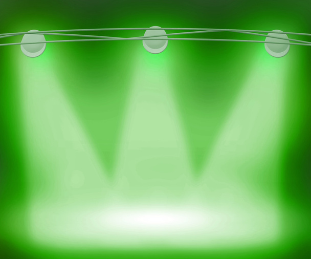 Vihreät valonheittimet Tausta
 - Valokuva, kuva