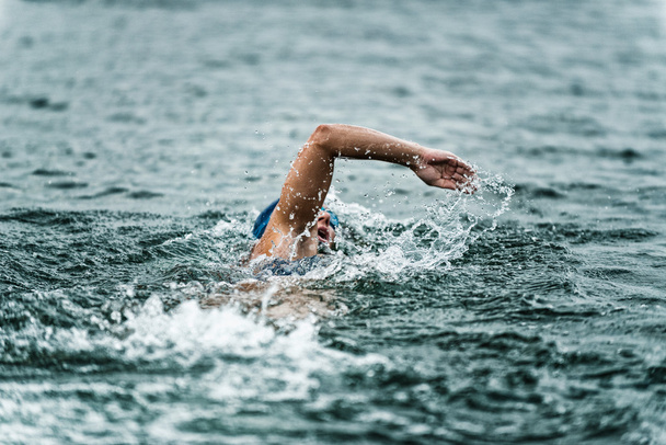 Ženský maraton plavec v akci - Fotografie, Obrázek