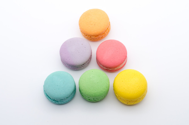 Macaron couleur arc-en-ciel
 - Photo, image