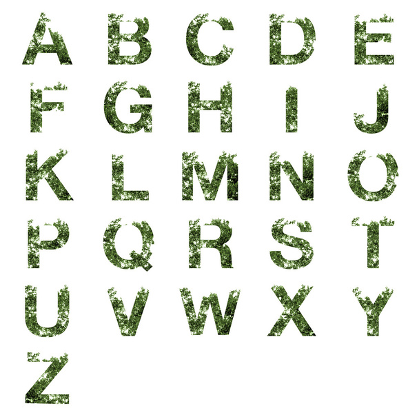 Collection of A-Z alphabet letter   - Valokuva, kuva