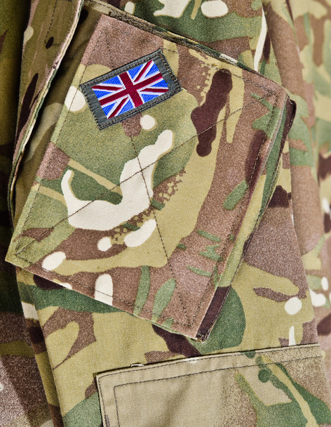 jednolite kamuflażu armii brytyjskiej - Zdjęcie, obraz