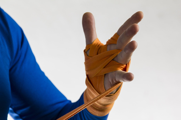 Sport hands wrapping - 写真・画像