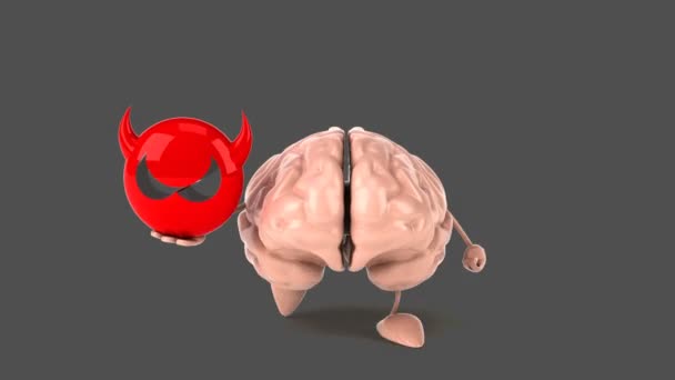 Divertido cerebro de dibujos animados
 - Metraje, vídeo